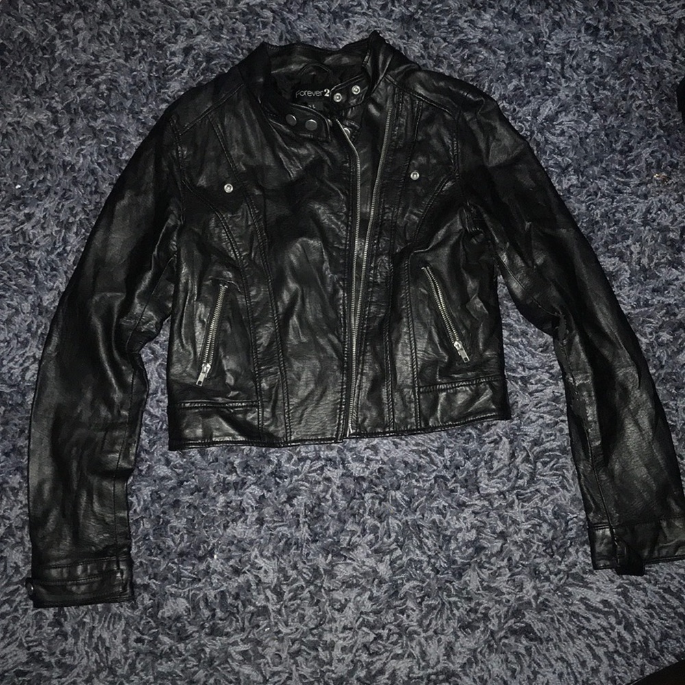 Forever 21 crop jacket